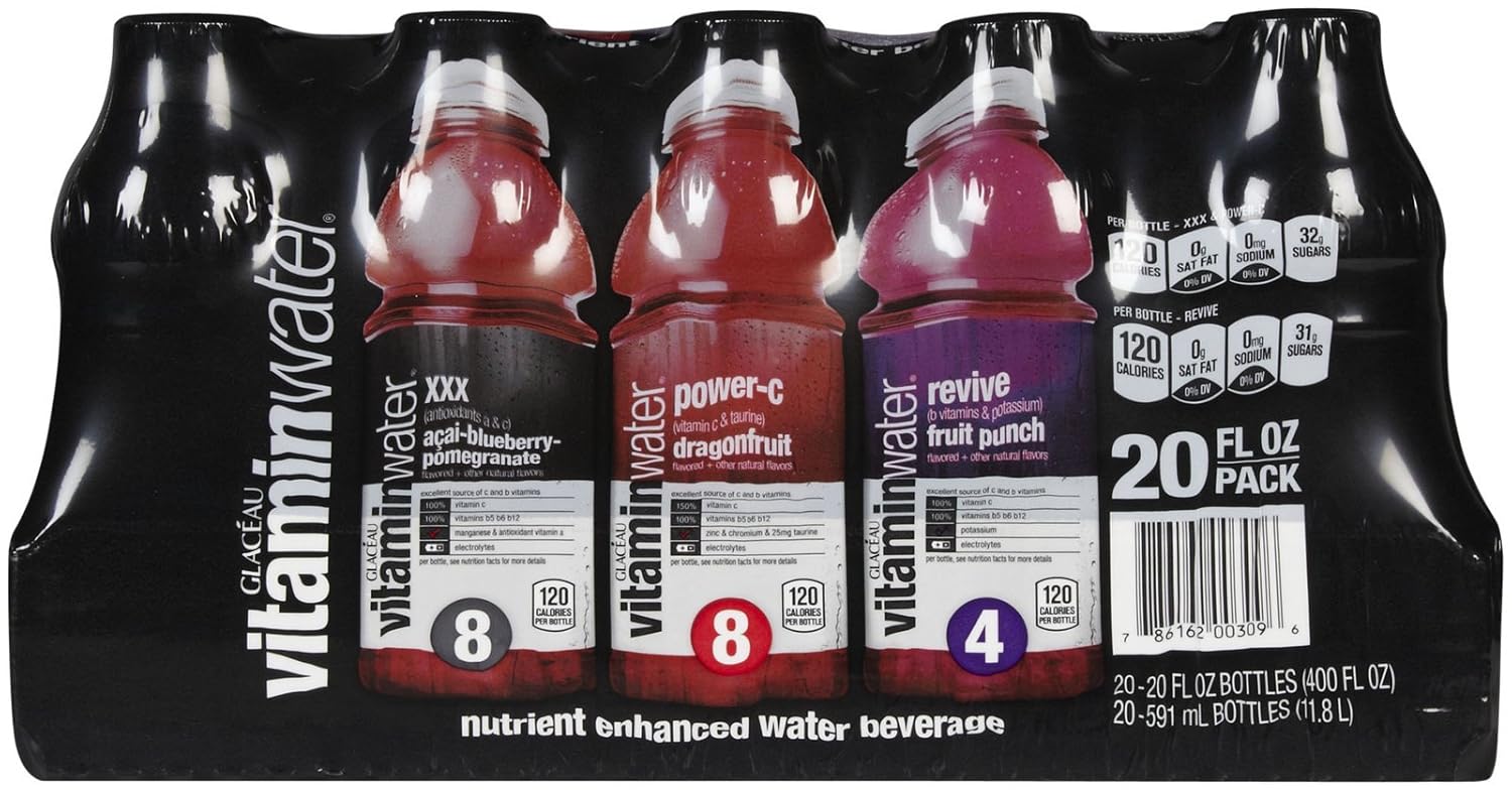 20 oz 20 ct Vitaminwater Variety Pack P15264