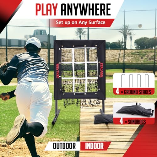 9 Hole Pitching Net with Carry Bag F34568