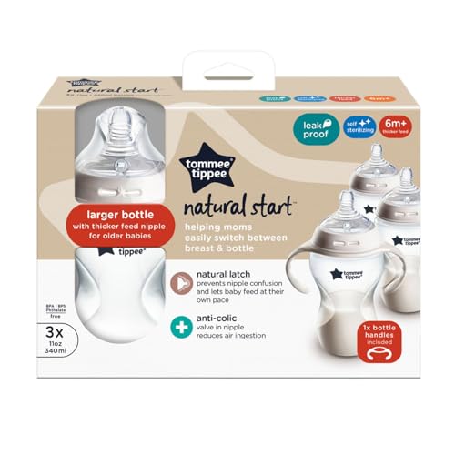 Natural Start Anti-Colic Baby Bottle, 11oz, 3 Pack R480483