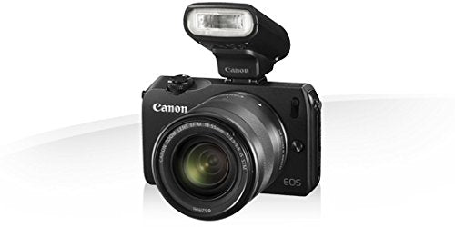 Black 18.0 MP Compact System Camera with 3.0-Inch LCD and EF-M22 STM Lens U398