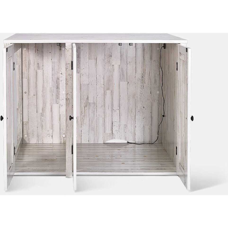 Cat Litter Box Credenza Cat Cabinet F531592