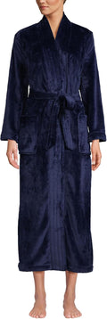 Deep Sea Navy Regular Small Long Wrap Robe L381615
