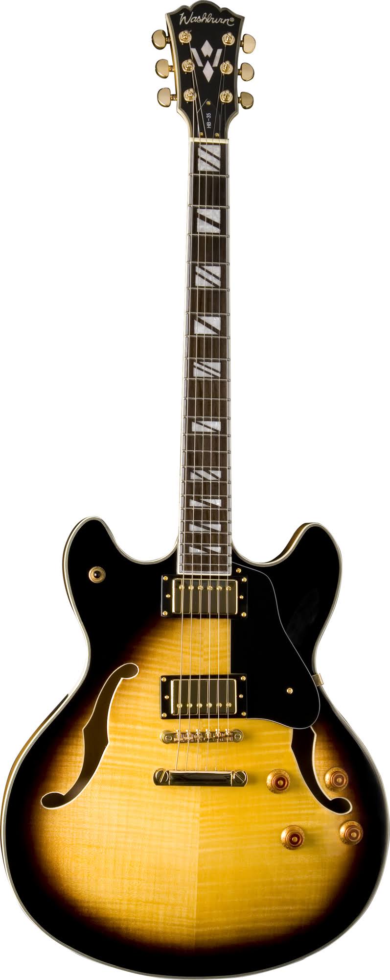 Tobacco Sunburst Semi-Hollowbody Guitar V606157