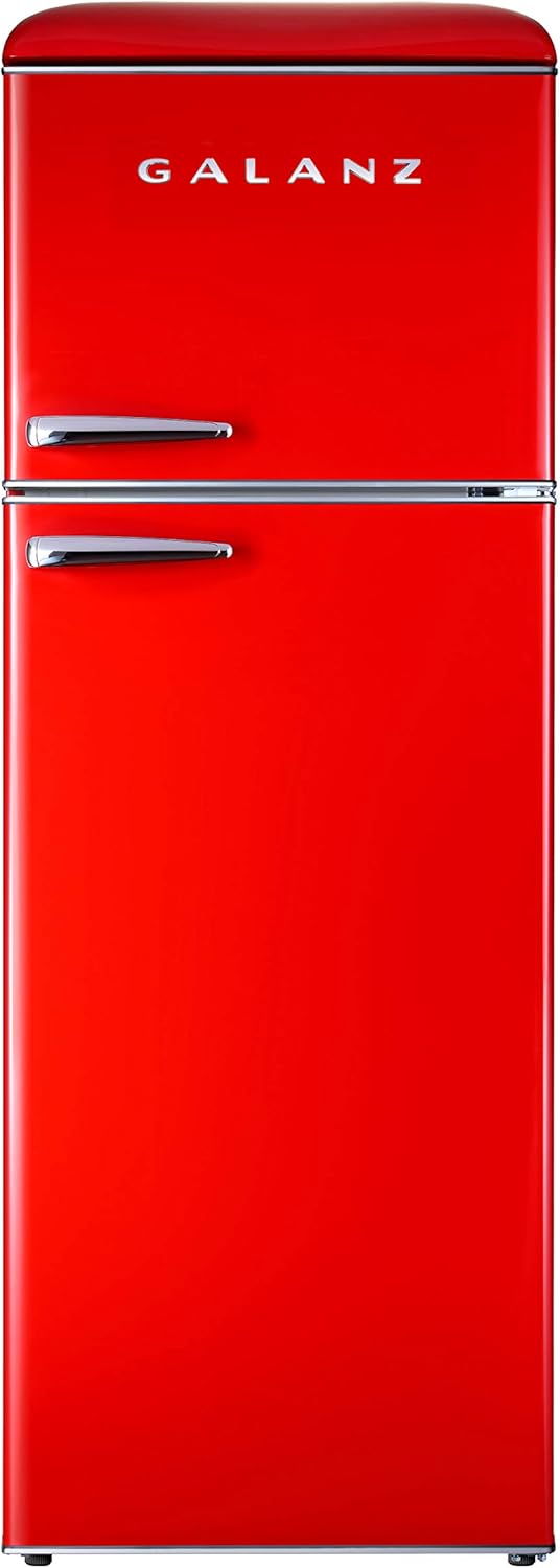 White 10.0 Cu Ft Retro Refrigerator P37914