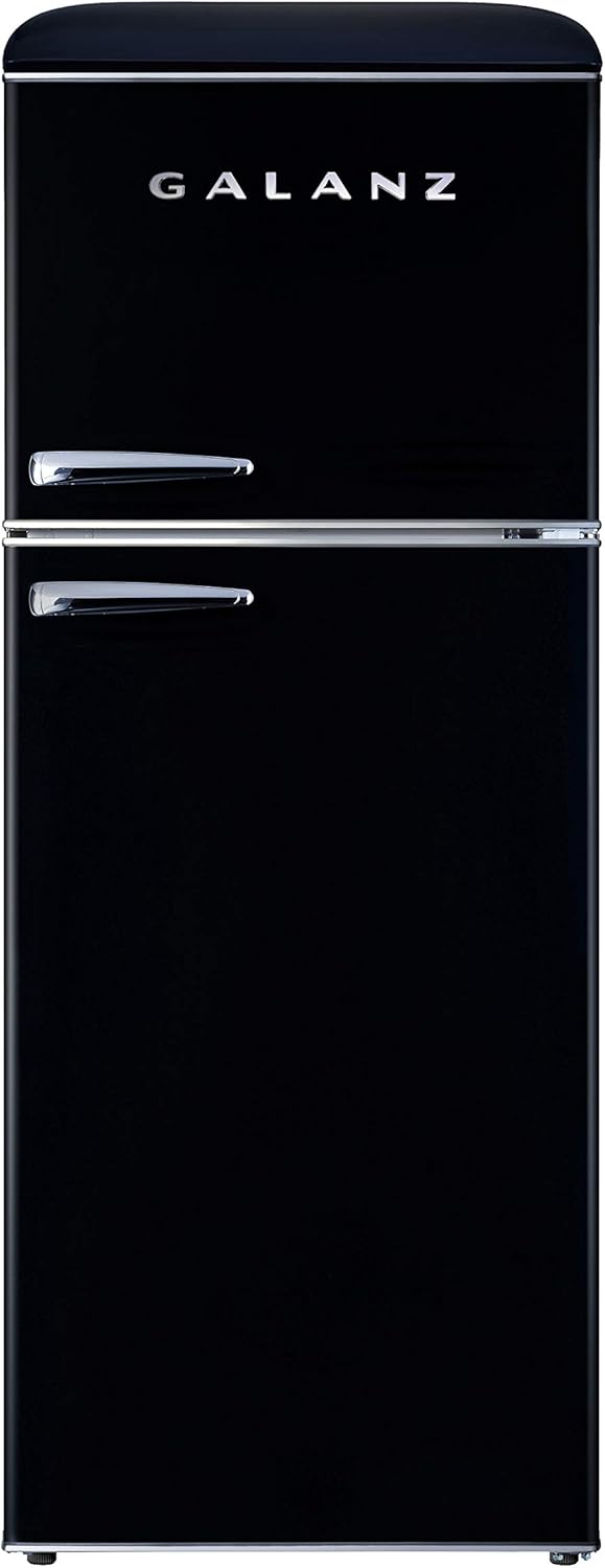 White 10.0 Cu Ft Retro Refrigerator P37914