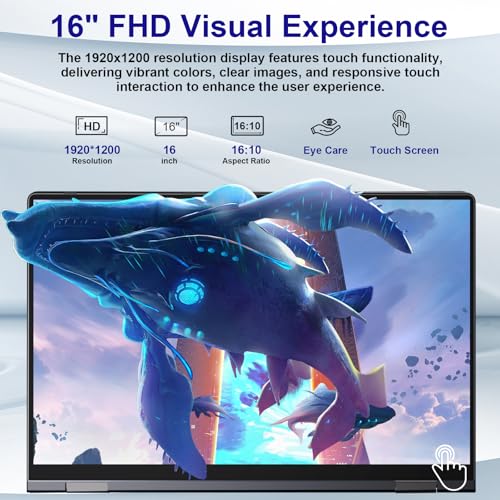 16 inch Convertible Laptop with Touchscreen, 16GB RAM, 640GB Storage A78443
