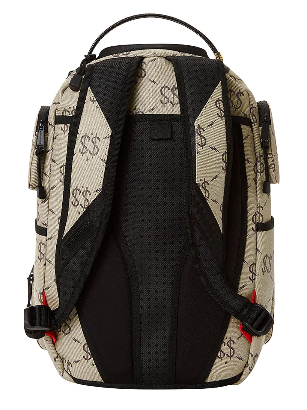 Beige Black Backpack K373813