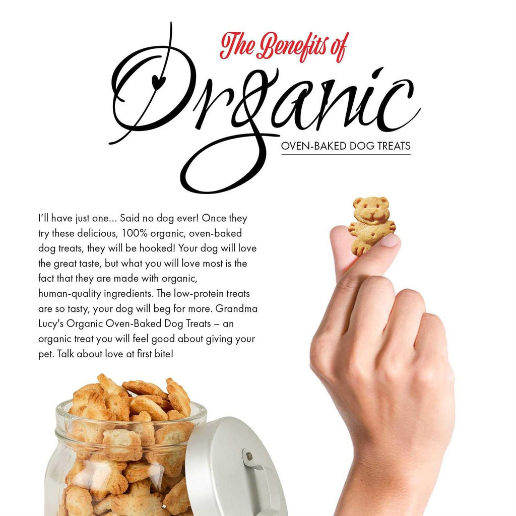 Organic Banana & Sweet Potato Oven Baked Dog Treats W9067