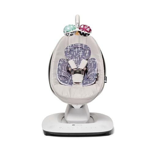 Classic Grey Dark Grey Baby Swing with Infant Insert V8575