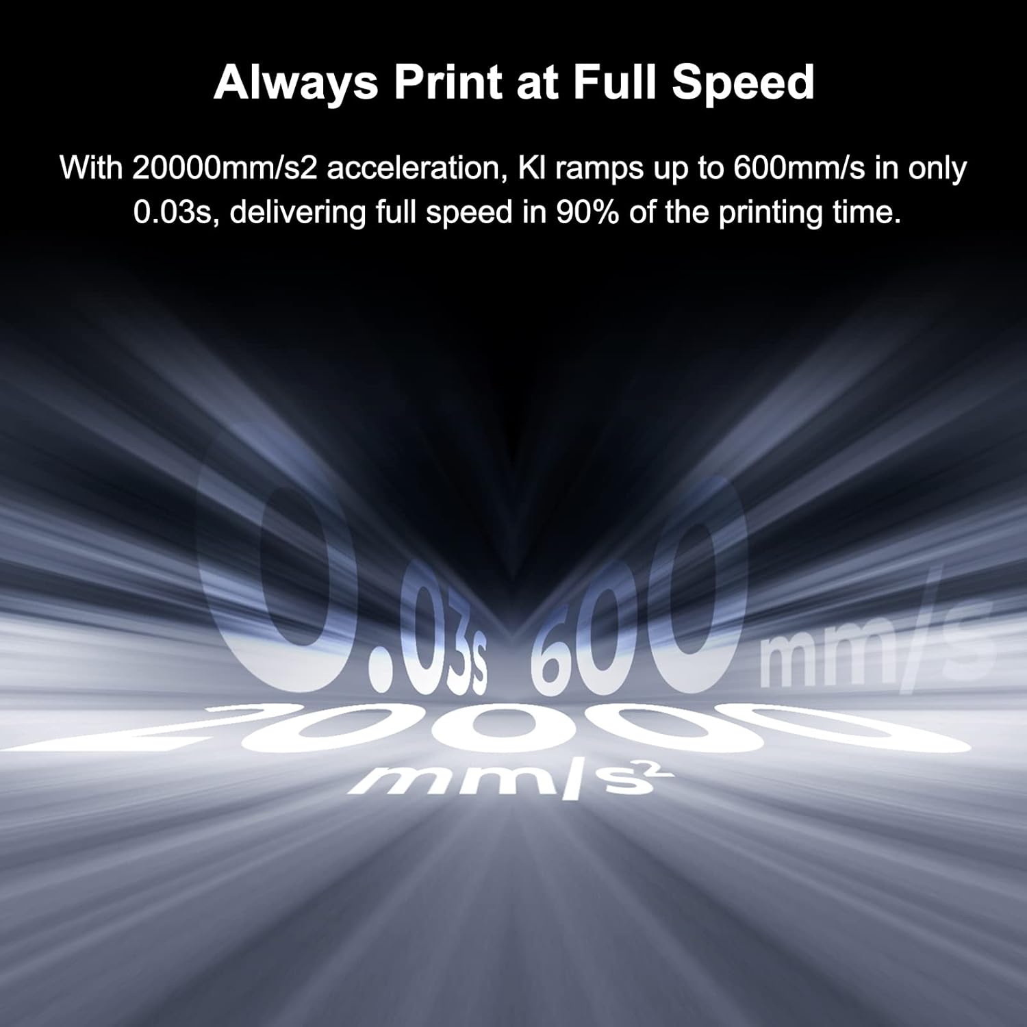 3D Printer 600mm/s High Speed with 4.3'' Color Touchscreen Dual-Gear Direct Extruder 220 * 220 * 250mm C758