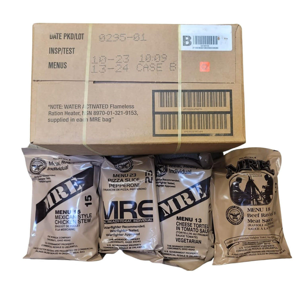 4-Pack MREs (Meals Ready-to-Eat) L274705
