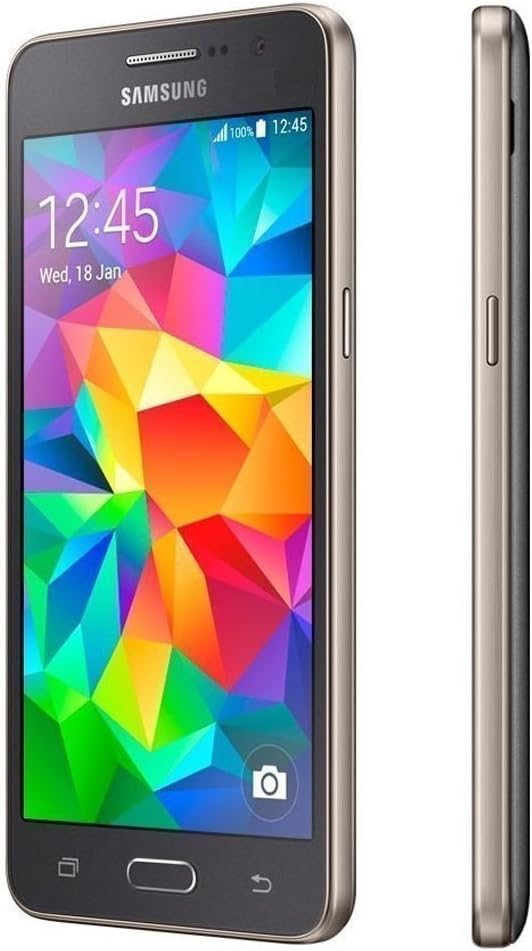 Gray Quad-Core Android Phone with 8MP Camera U133
