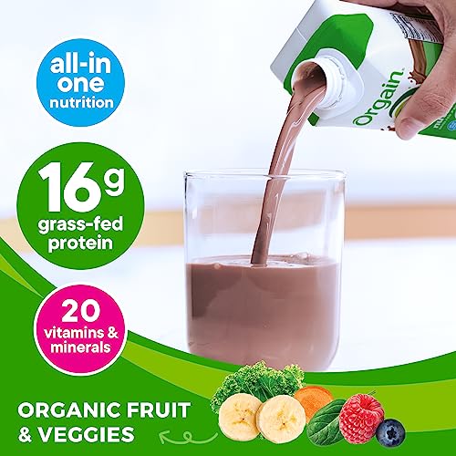 11 Fl Oz Pack of 12 Organic Whey Protein Shake U896151