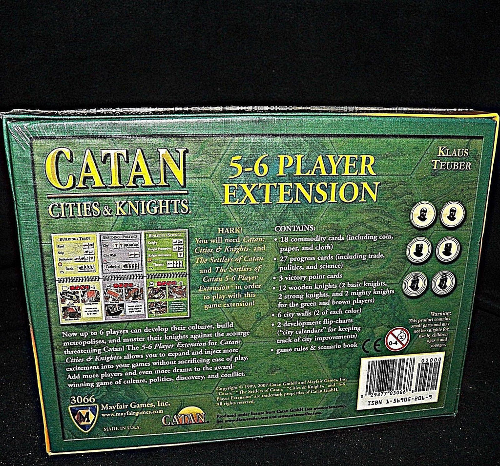 Catan Cities & Knights 5-6 Player Extension B288