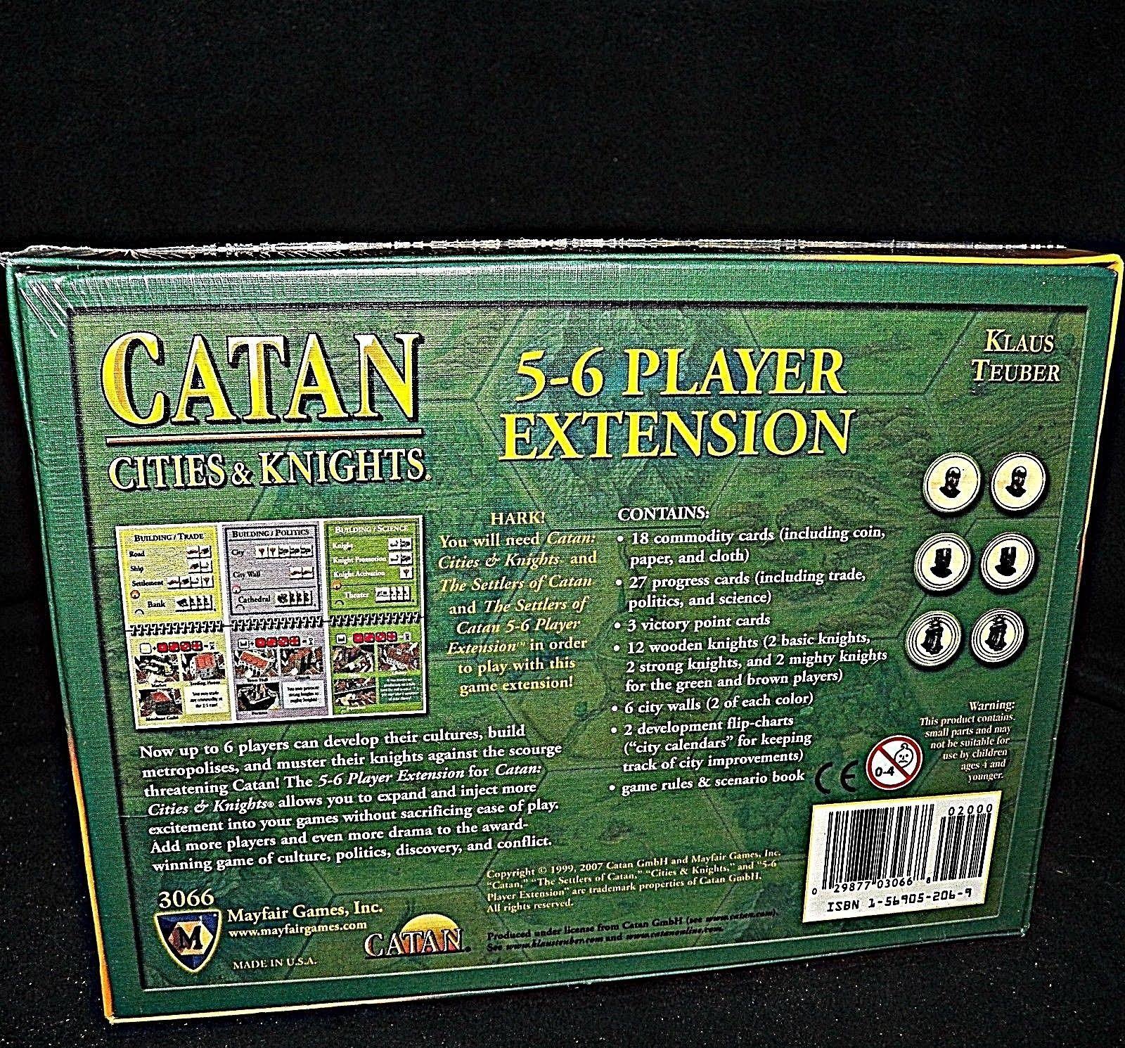 Catan Cities & Knights 5-6 Player Extension B288