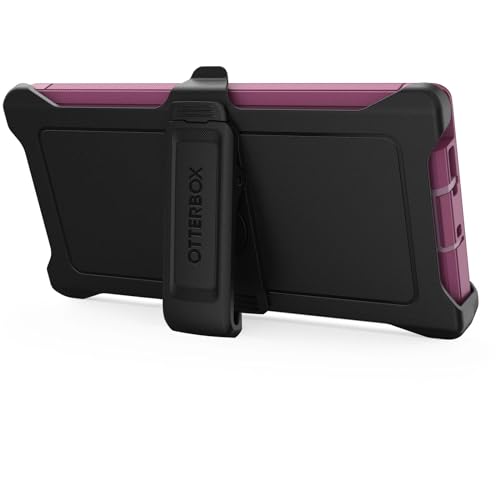 Black Rugged Case for Galaxy S23 Ultra with Holster Clip Kickstand S4793