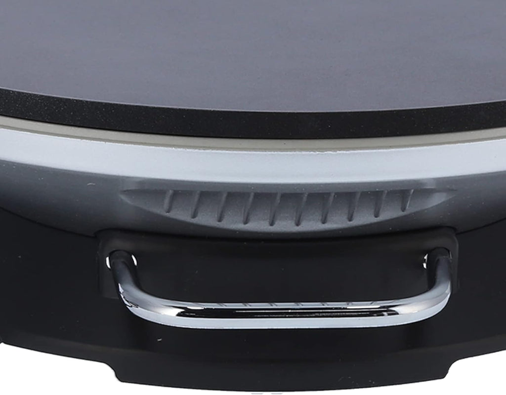 13in Non Stick Electric Crepe Maker with Temperature Control Knob Q528457