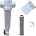 1.5 Inch PVC Slip Fit Connection 50 GPM 100 Mesh Stainless Screen Whole House Spin Down Sand and Sediment Filter B67102