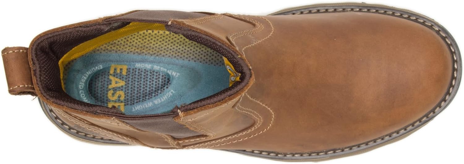Dark Beige Industrial Construction Shoe A684