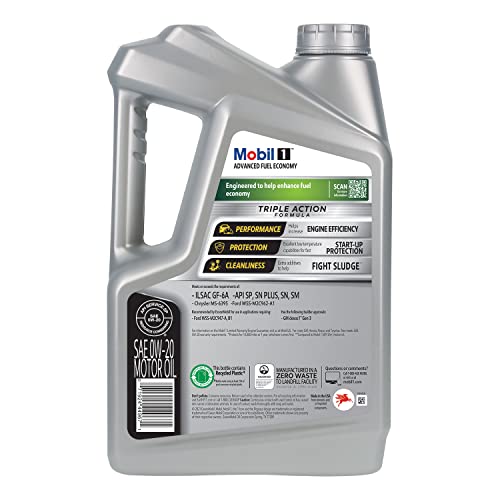 Full Synthetic Motor Oil 0W-20, 5 Quart T36211