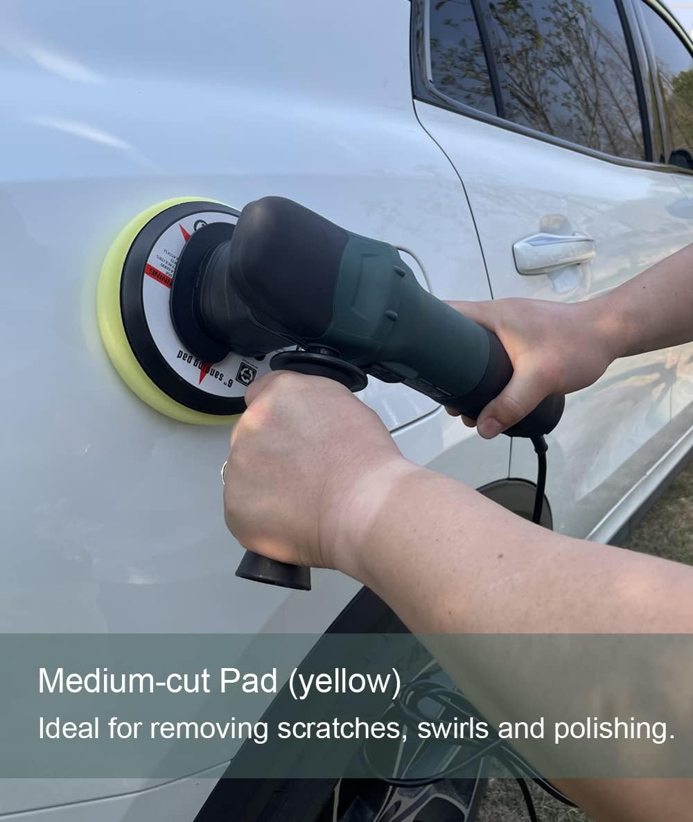 6 inch 750W Random Orbital Polisher Buffer with 6 Variable Speed Z440