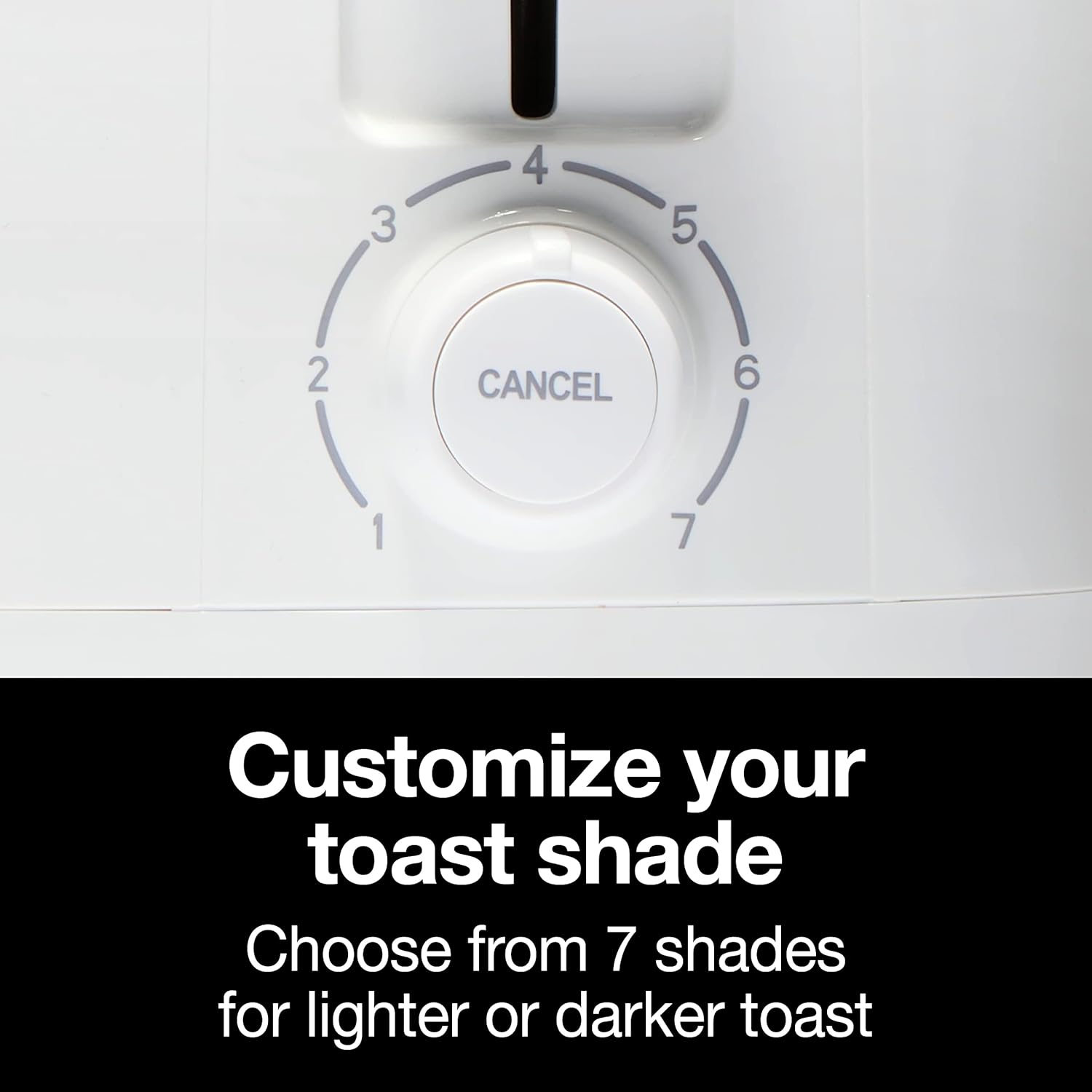 4 Slice Toaster with Extra Wide Slots, White A3486