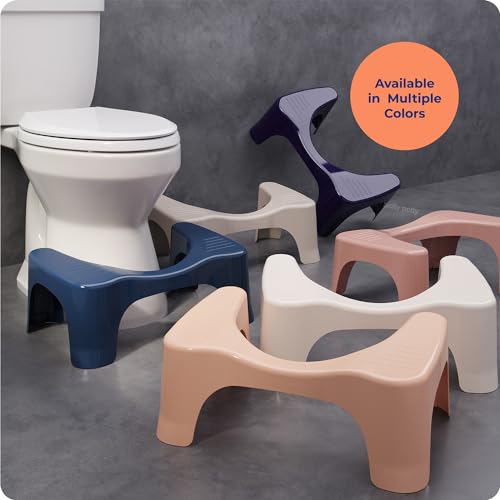 Black 7" Bathroom Toilet Stool S4663