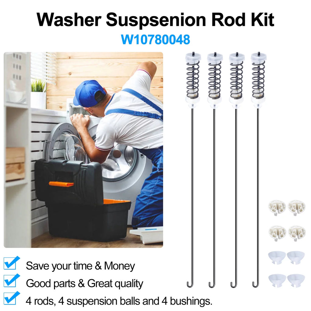 Washer Suspension Rod Kit Q153277
