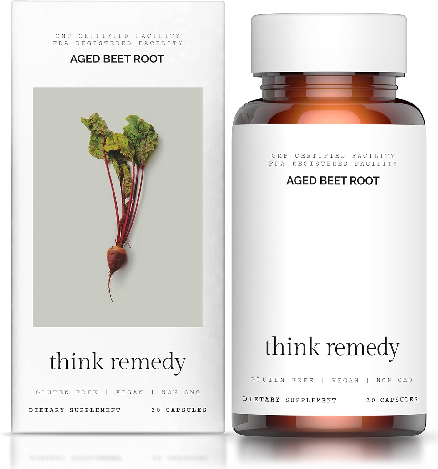 Organic Beet Root Capsules - 30 Capsules A690