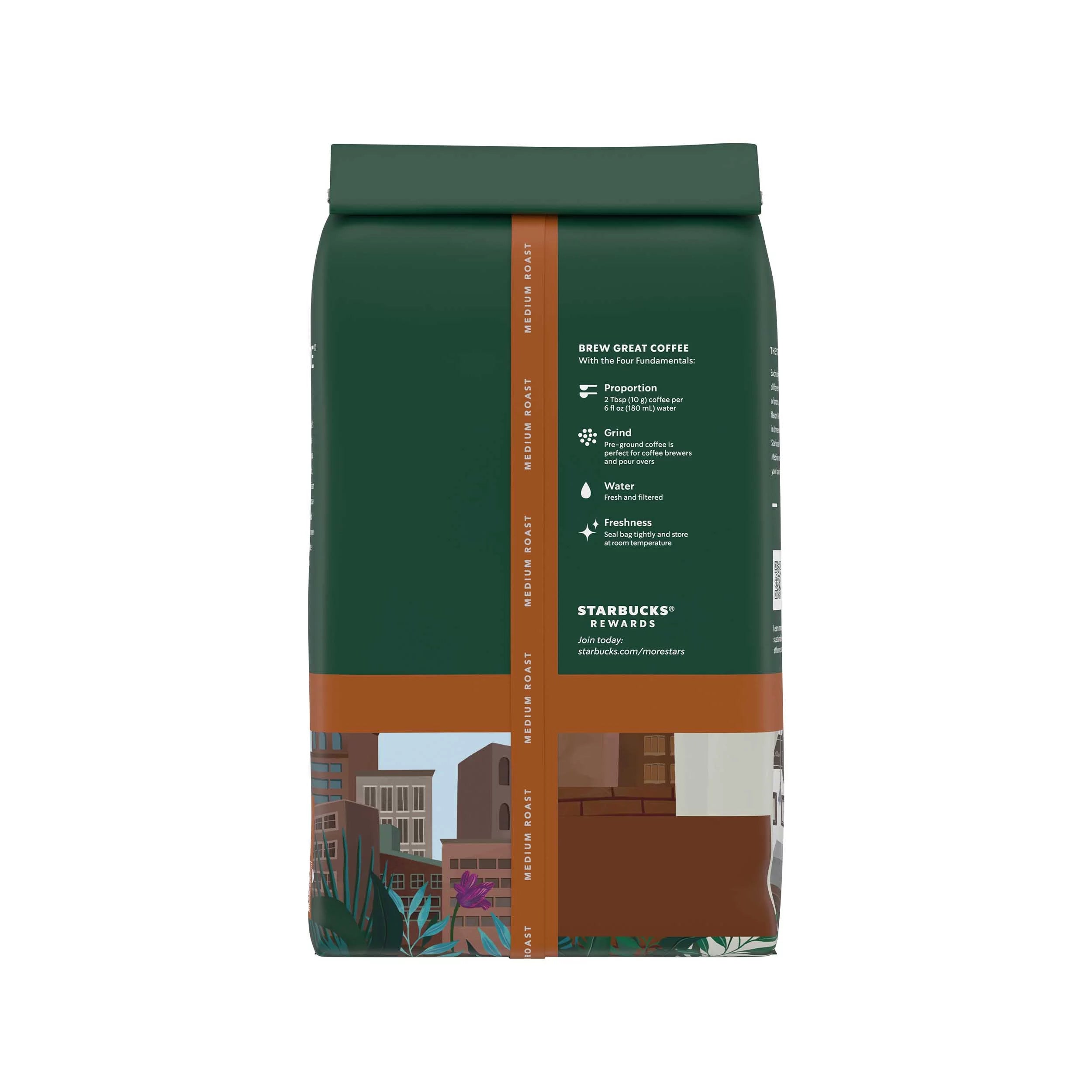 (2 pack) Medium Roast Ground Coffee, 28 oz F9023