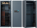 Large Gun Safe with Biometric Fingerprint Keypad Locks, 56*20*15 In W8284