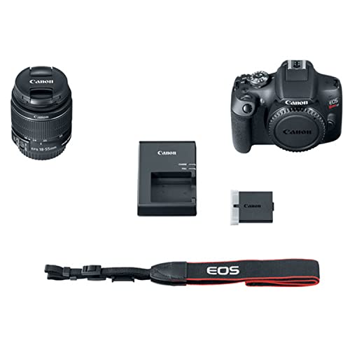DSLR Camera with 18-55mm Zoom Lens and 64GB Memory Cards Z5052