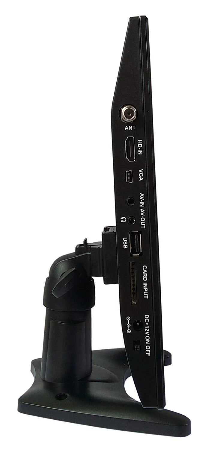 14" Portable Battery Powered LCD HD TV Television with HDMI USB RCA and SD Card Inputs O6238
