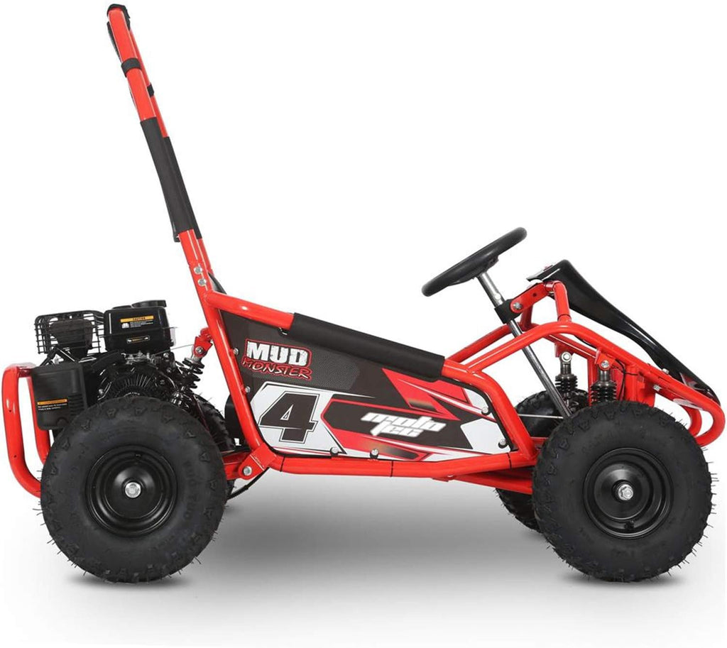 Red 98cc Go Kart Full Suspension A524874