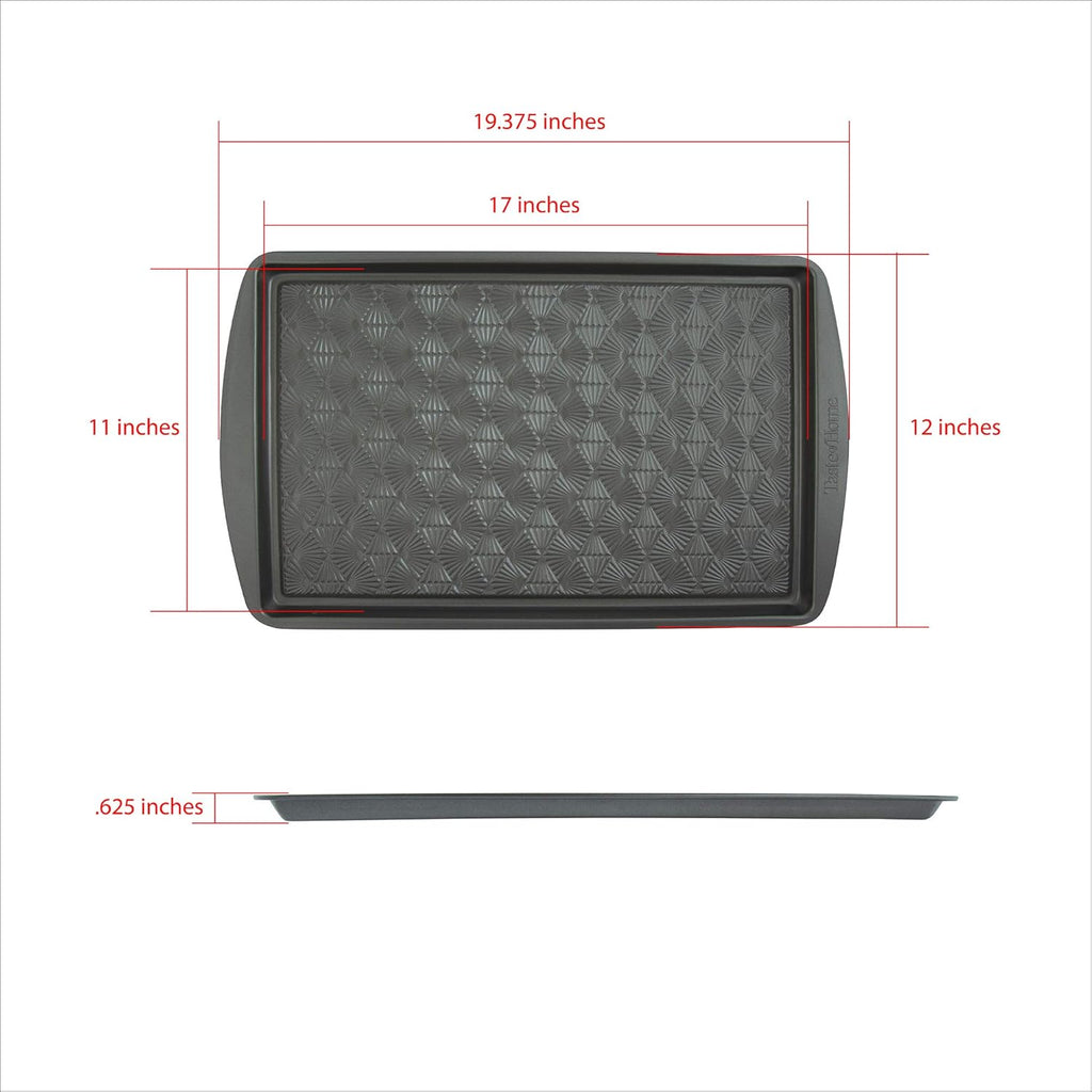 17 x 11 inch Non-Stick Metal Baking Sheet B51212