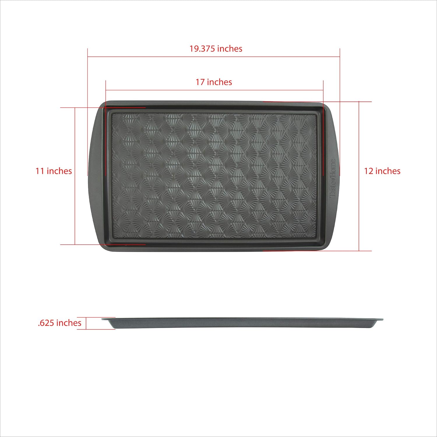17 x 11 inch Non-Stick Metal Baking Sheet B51212
