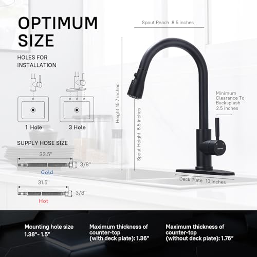 Single Handle Kitchen Sink Faucet M283