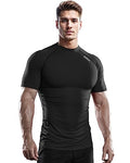 3 Pack Men's Compression Shirt Short Sleeve Baselayer Athletic T-Shirt N26672