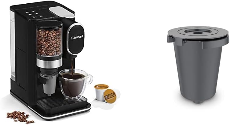 Black Conical Burr Grind & Brew Single-Serve Coffeemaker K20055