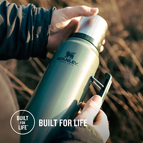 1L Charcoal Stainless Steel Thermos Flask V249