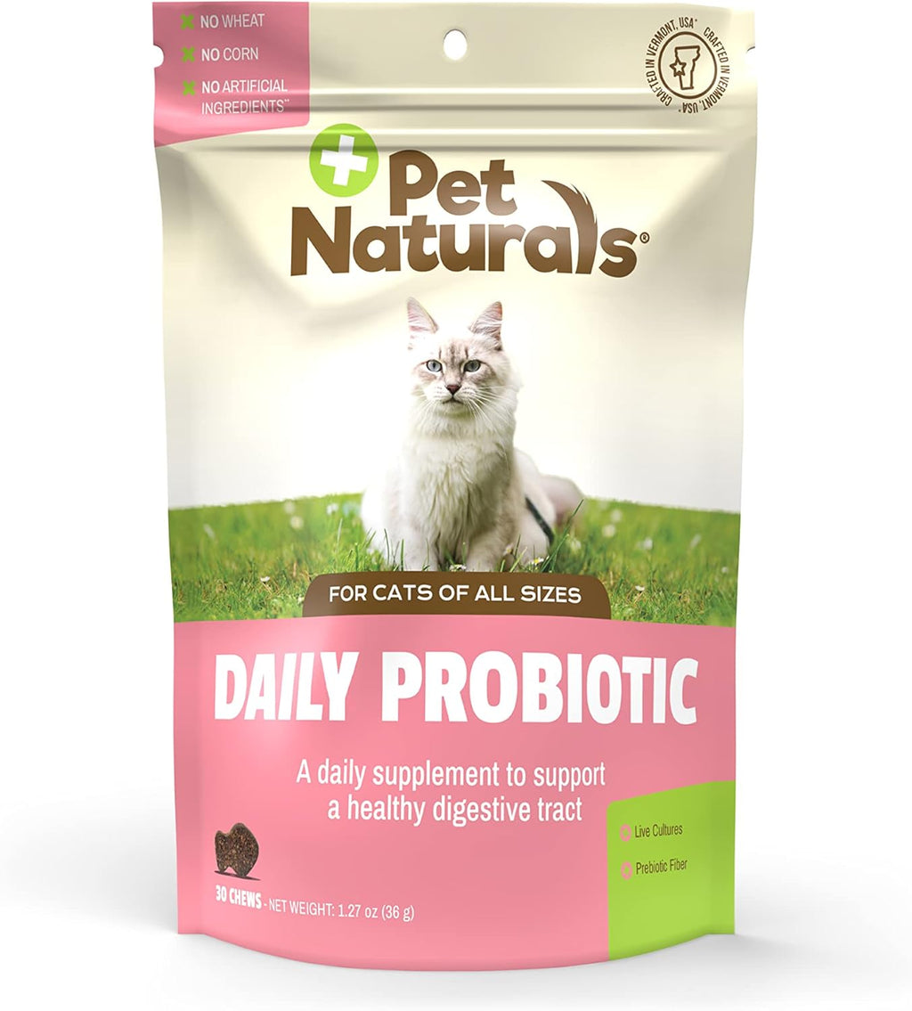 30 Chews Probiotic Supplement for Cats D5114