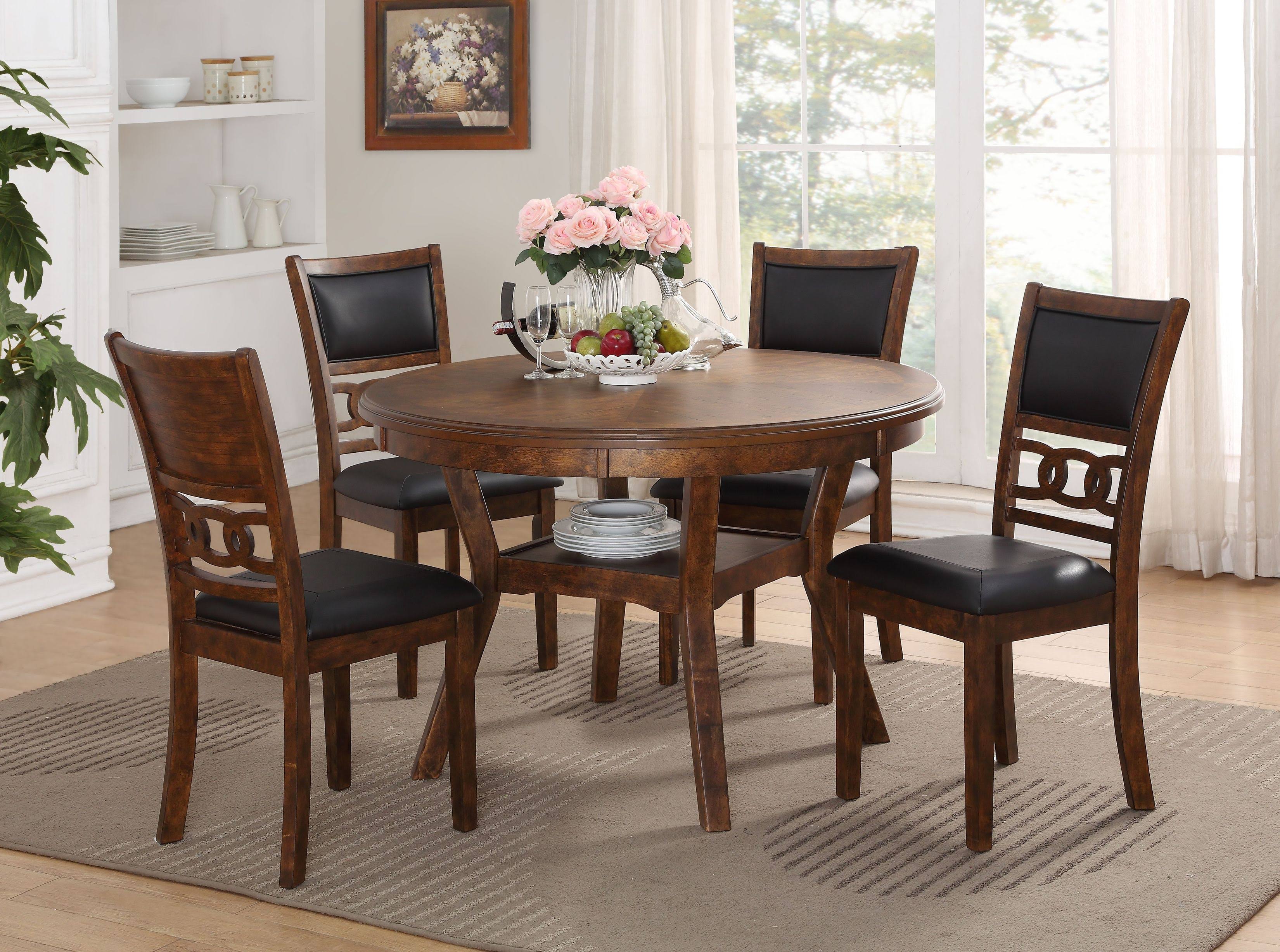 Brown 42x22 Counter Drop Leaf Table with 2 Chairs V66326