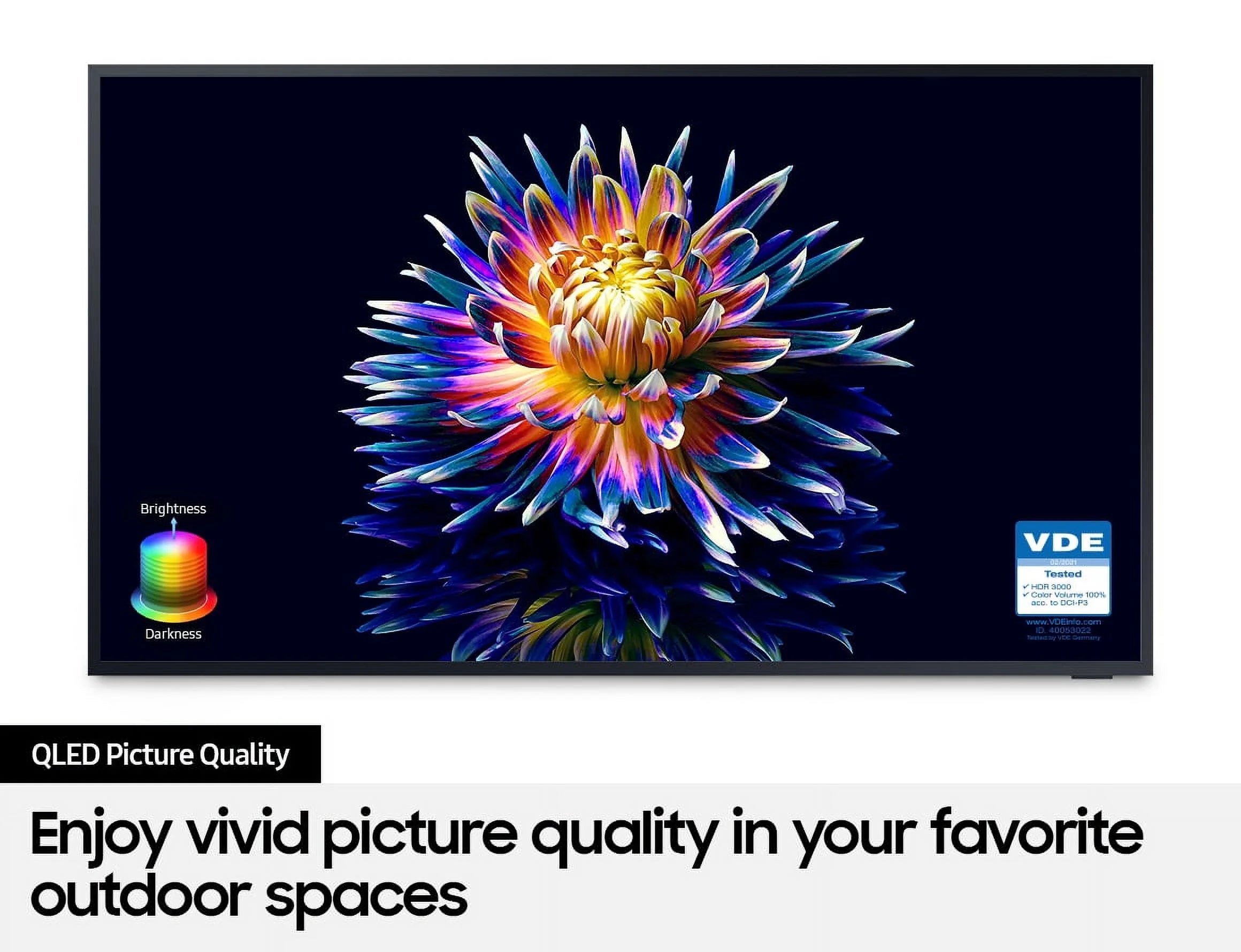 75" Class Outdoor QLED 4K Smart TV F9196