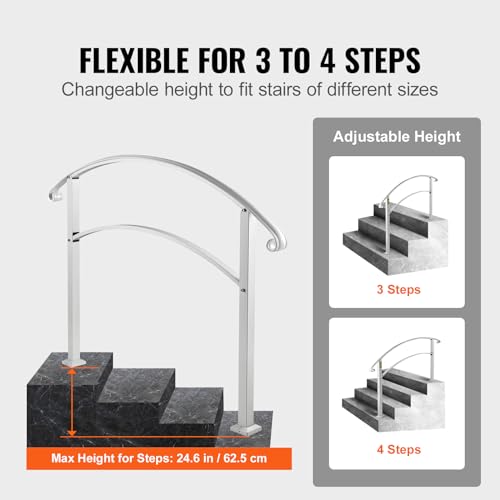 Adjustable Metal Staircase Handrail X7082