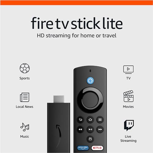 HD streaming device with Alexa Voice Remote Lite F388505