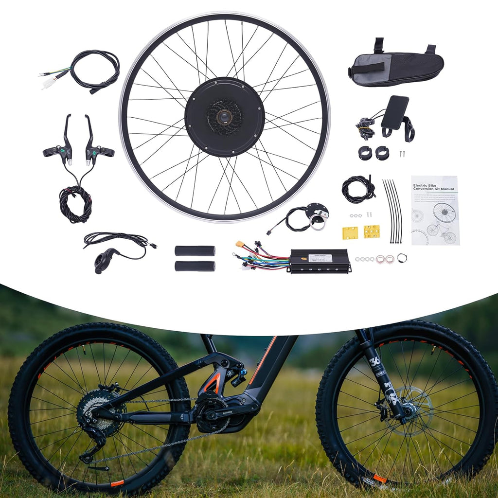 48V 1000W Rear Wheel Electric Bike Conversion Kit for 700C 28"/29'' X123526