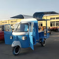 10.5FT Blue Food Trailer with 1 Compartment Sink O799