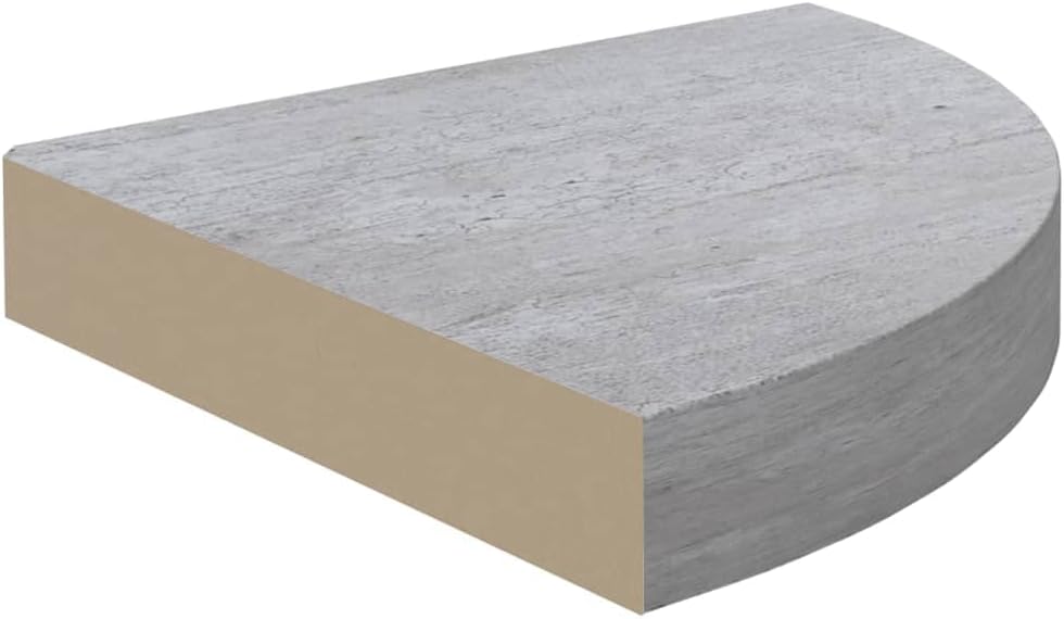 4 pcs MDF Corner Wall Shelves 13.8" x 13.8" x 1.5" N237