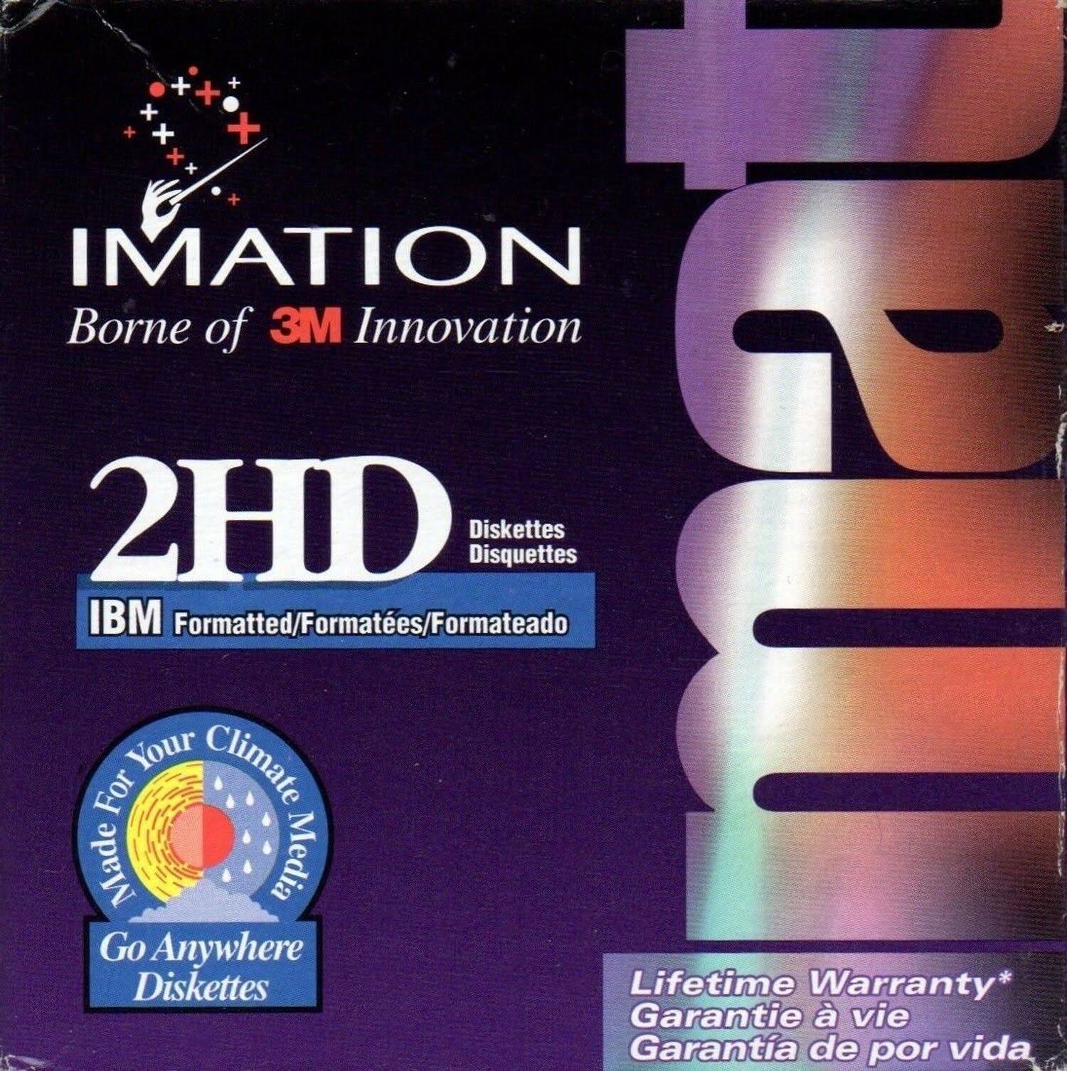 25 Pack 2HD 3.5" 1.44 Floppy Disks Q925