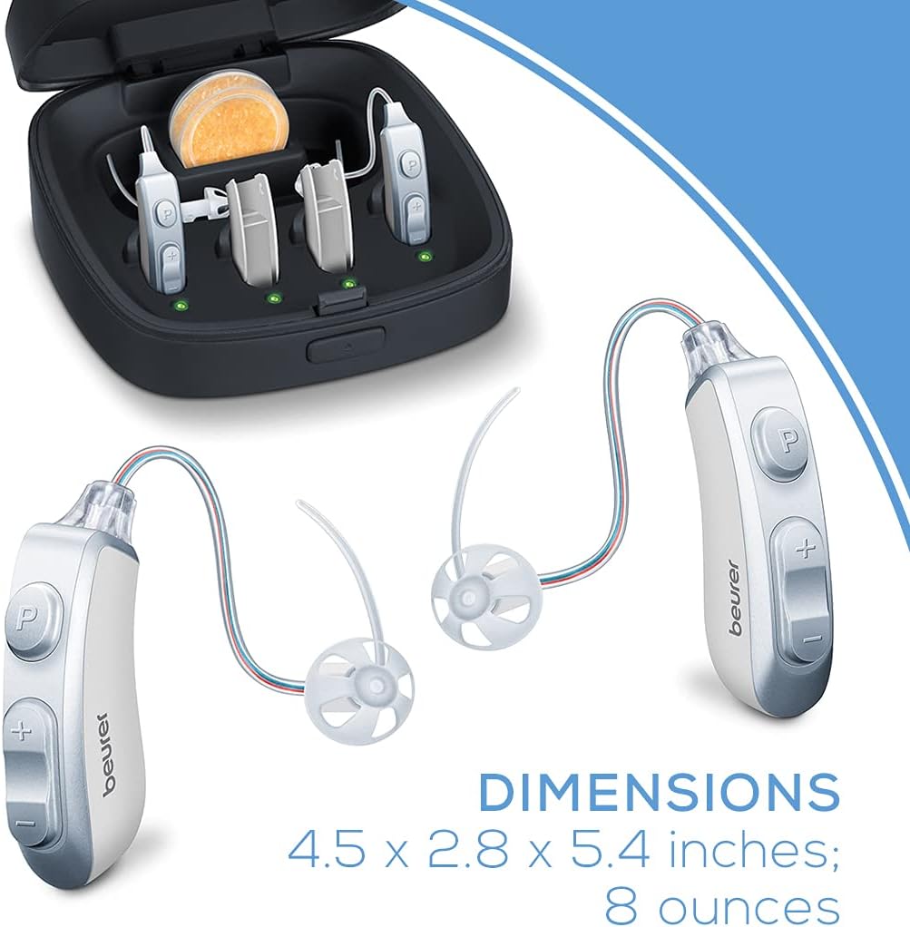 Grey Digital Discrete Hearing Amplifier, 8 Attachments Y730